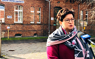 Posłanka Monika Falej skontrolowała Szpital Miejski w Elblągu. „Ważne jest zabezpieczenie personelu”